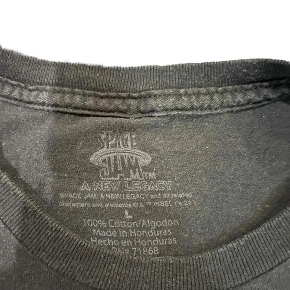 Space Jam Short Sleeve Graphic Print Unisex T-Shirt Size Large - Picture 2 of 3